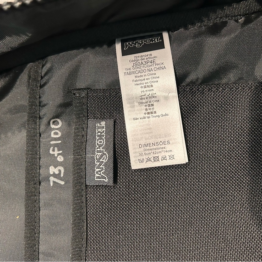 Rare Jansport X Mark Gonzales Autographed Backpack 73… Gem